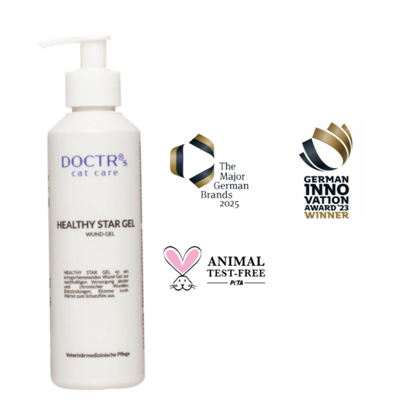HEALTHY STAR GEL - Wund-Gel für Katzen – Bild 2