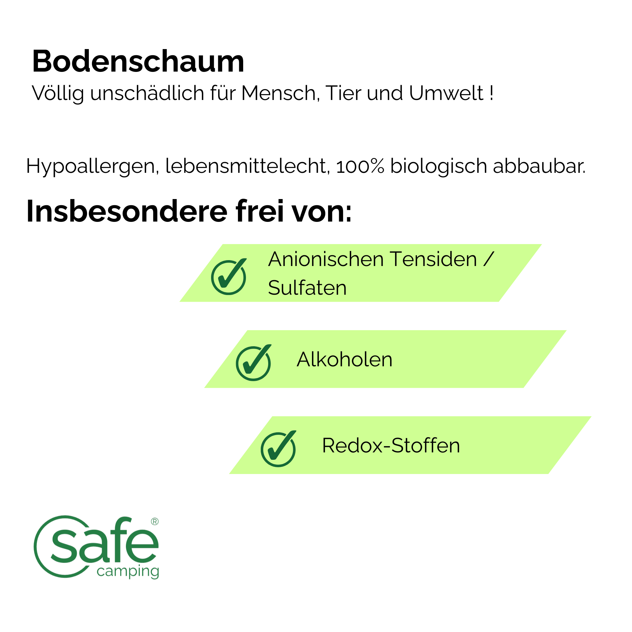 SAFE CAMPING Bodenschaum / Floor Foam – Bild 4