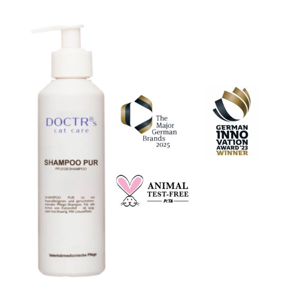 SHAMPOO PUR - Pflege-Shampoo für Katzen – Bild 2