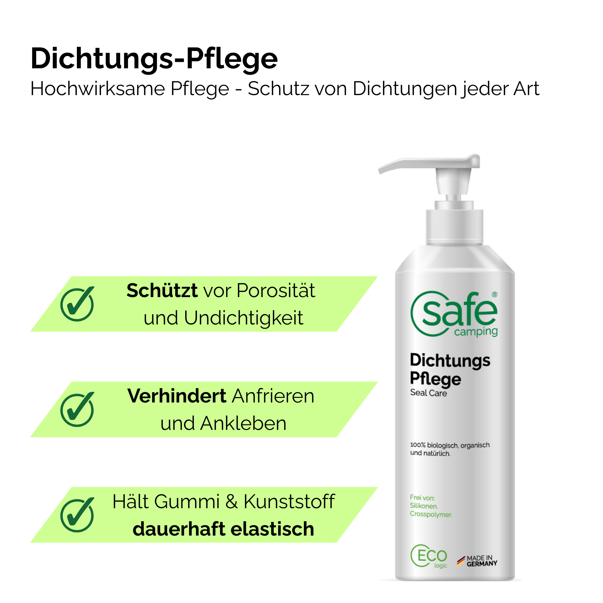SAFE CAMPING Dichtungs-Pflege / Seal Care – Bild 3