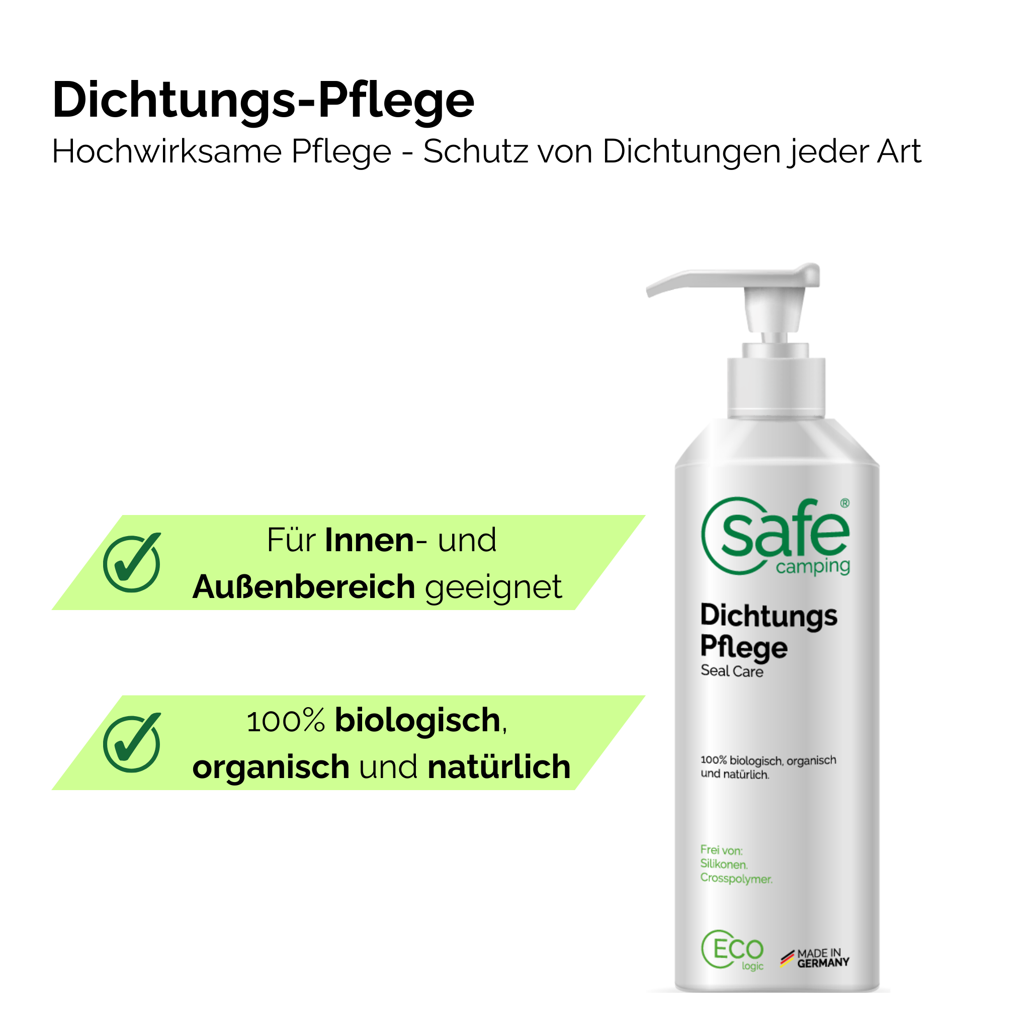 SAFE CAMPING Dichtungs-Pflege / Seal Care – Bild 4