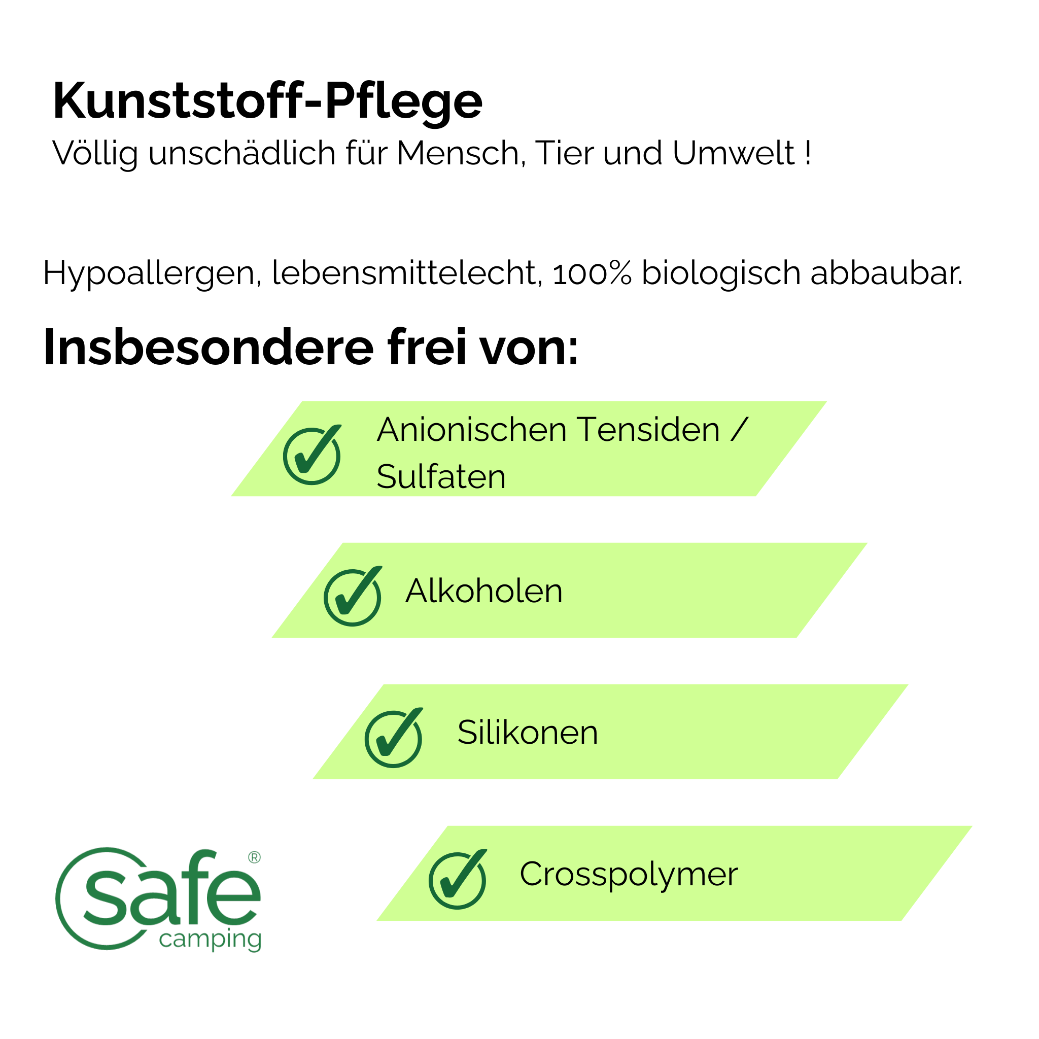 SAFE CAMPING Kunststoff-Pflege / Plastics Care – Bild 4