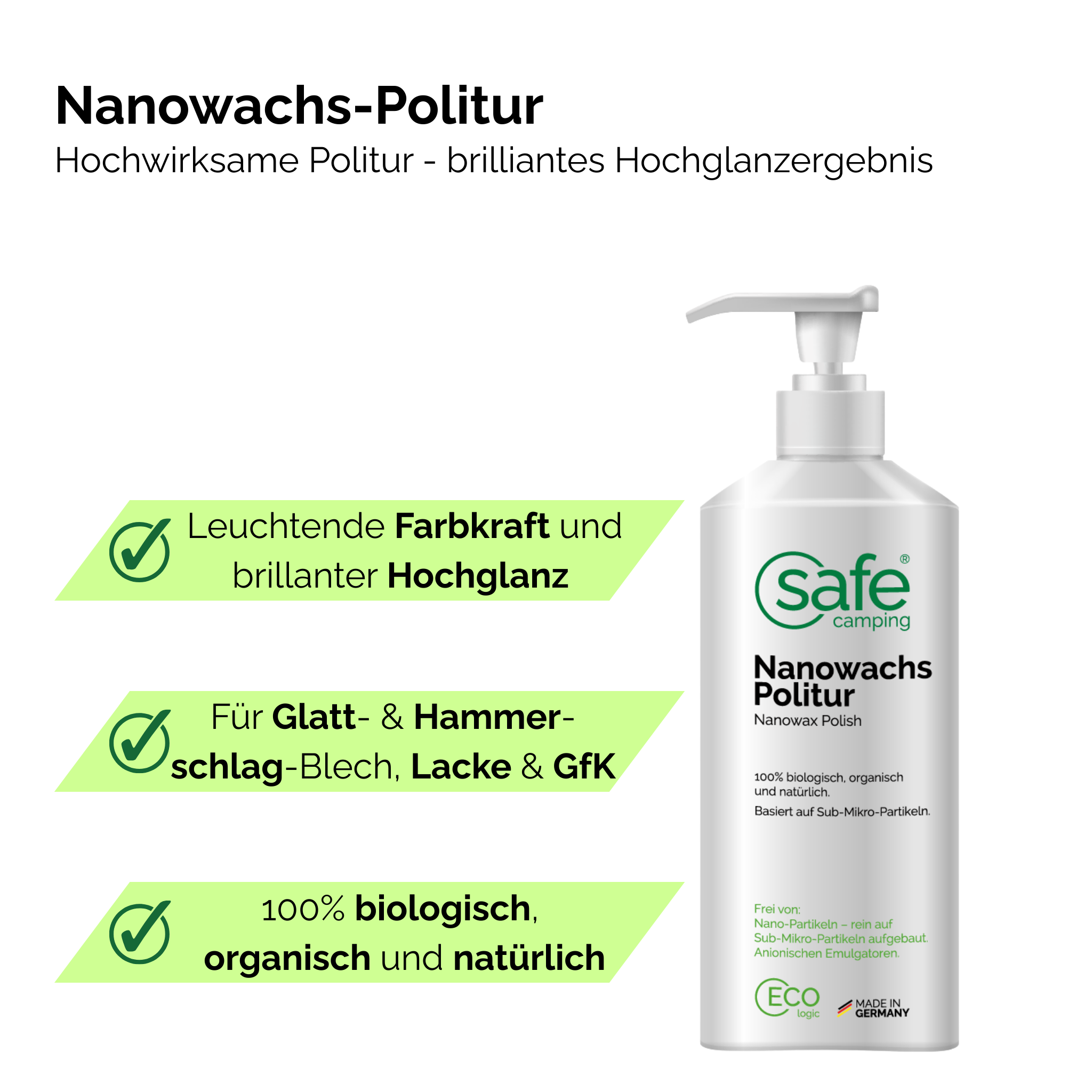 SAFE CAMPING Nanowachs-Politur/ Nanowax Polish – Bild 3