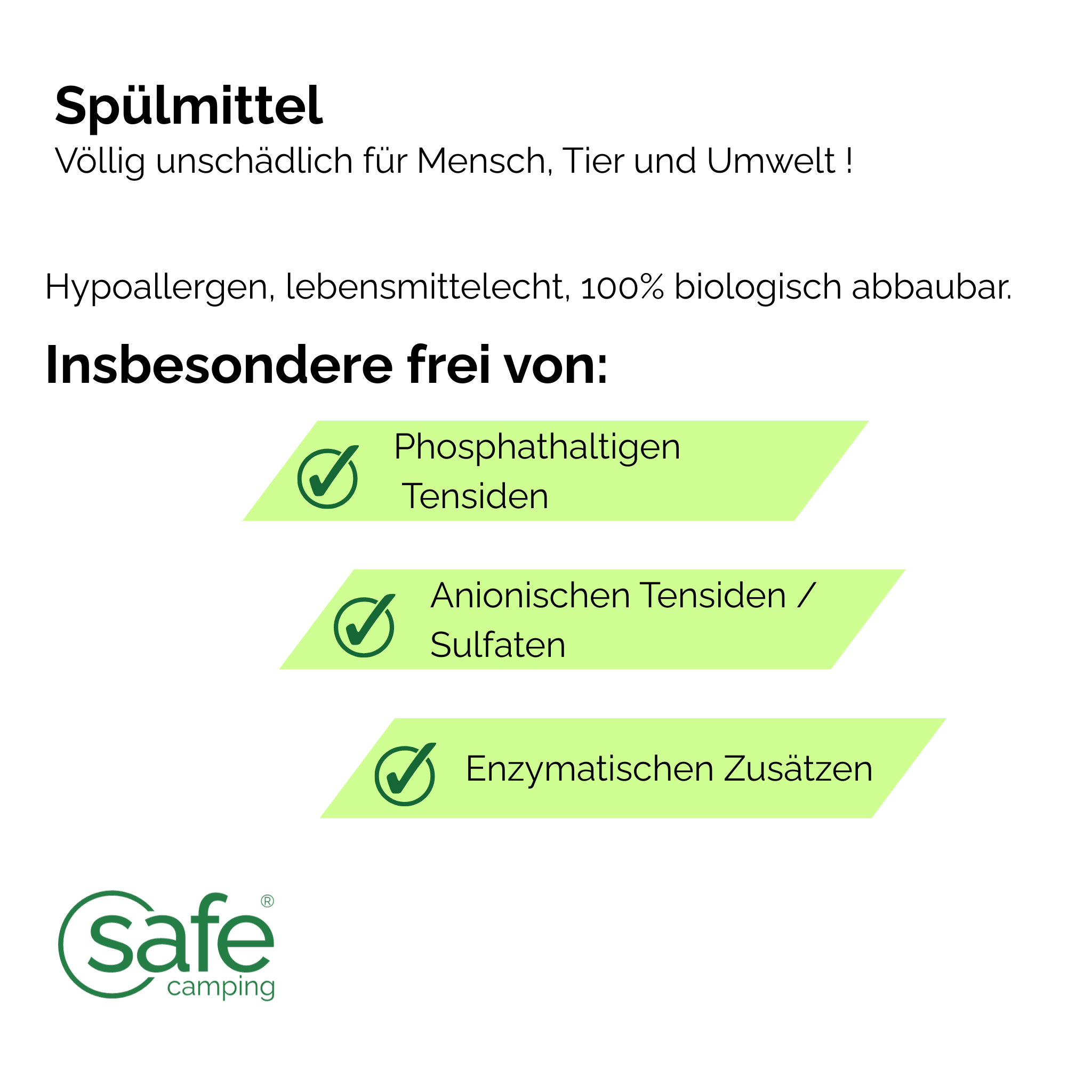 SAFE CAMPING Spülmittel / Dish Washing Detergent – Bild 4